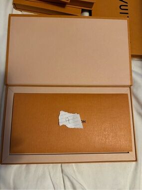 Louis Vuitton Orange and Blush Gift Box Set